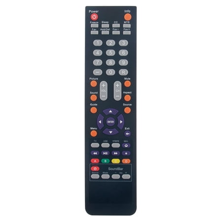 New Replace 142022370003C IR Remote Control Compatible with Sceptre E478BVFMDU X405BV-FMD E325BVHDU TV E475BVFMDU E475BV-FMDU E328BV-FMDC