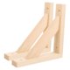 thumbnail image 1 of 2 soportes de estante flotantes de alta resistencia, soporte de estante de pared, soporte de esquina de pared gruesa, soporte flotante de madera, 1 of 5