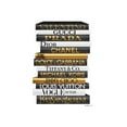 thumbnail image 2 of Amanda Greenwood 17x24 White Modern Wood Framed Museum Art Print Titled - Tall Golden Bookstack, 2 of 4
