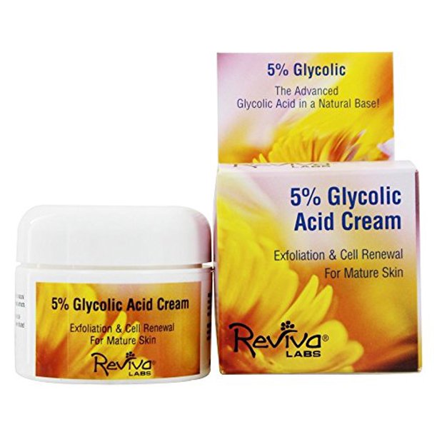 Reviva Labs Professional Strength 5 Glycolic Acid Creme 1.5 oz Cream