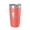 Coral, variant on Lake Pillsbury Map Tumbler Travel Mug Insulated Laser Engraved Coffee Cup California 20 oz Maroon