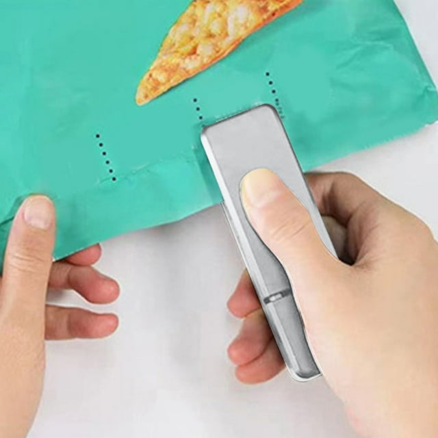 Ggdda Sealer Hand Press Mini Portable Plastic Bag Sealer Snack Sealer Kitchen Storage Freshness Sealer Portable Small Sealer (Clearance)