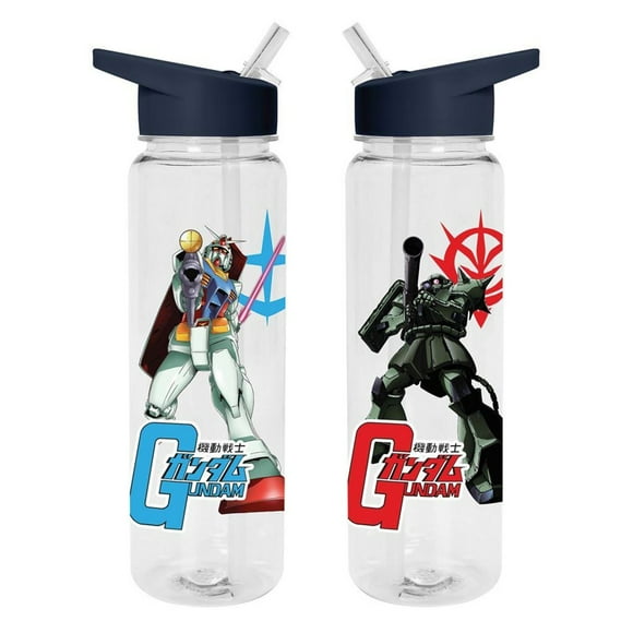 Gundam Warring Factions Plastic 700ml Water Bottle