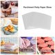 thumbnail image 3 of Katbite Papel Para Hamburguesas, 1000 Unidades, 5.5 X 5.5 Pulgadas, Hojas Cuadradas De Papel Pergamino Antiadherente Para Hamburguesas Separadas, Prensa De Carne Molida, Congelación O Envoltorios De D, 3 of 5