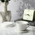 thumbnail image 6 of 4pcs Absorbent Diatomite Coasters, Modern Unique Aesthetic Stone Coaster for Desks Coffee Table, Instant Drying, 6 of 7