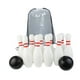 thumbnail image 3 of Juego de bolos para niños con habilidades de almacenamiento Motor Motor Educational Outdoor Sports Juego 10 pin y 2 bolas para el césped del patio de 25 cm, 3 of 8