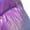 Purple, variant on WELOIJEVBE Girls Winter Coat Girls Metallic Shine Hooded Jacket Packable Warmth Padded Winter Coat Girls Winter Clothes
