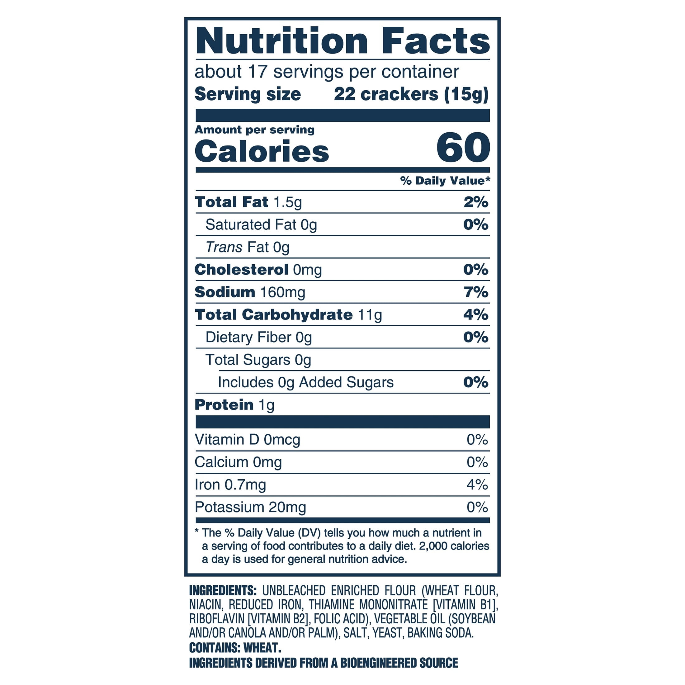 Premium Original Soup & Oyster Crackers, Lunch Snacks, 9 oz
