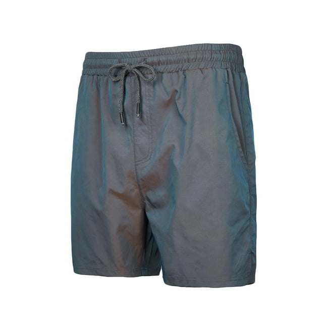 AherBiu Mens Basketball Shorts Stretchy Drawstring Elastic Waisted Shorts Summer Workout Gym Athletic Running Shorts