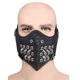 thumbnail image 3 of Máscara de media cara hueca para motorista de motocicleta para hombre, máscara deportiva antipolvo para hombres, padres, Navidad, Día de San Valentín JFHHH pequeña, 3 of 5