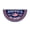 1pcs, variant on USA 250th Anniversary Flag, 1.5X3 & 3*6FT Patriotic Pleated Fan Flag, 1776-2026 Commemorative Bunting Banner Decor for Outdoor Yard Porch