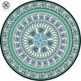 thumbnail image 2 of Luxtrada Homes and Gardens Beach Mat Travel Round Bohemian Round Hippie Indian Tapestry Roundie Mandala Mat (55.2*55.2 inch), 2 of 5