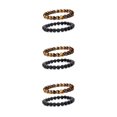 thumbnail image 2 of Minnieouse 2 Pieces Stone Bead Bracelets Jewelry Hand Fashion Adorn Gift Solid Decoration Birthday Gifts Accessory Color Wrist Decor Type1 NO1, 2 of 6