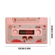 thumbnail image 3 of Tarjeta de grabación vintage con forma de cinta | Tarjeta de mensaje de buzón de voz de 60 segundos | Regalo romántico de San Valentín | Saludo de audio personalizado | Recuerdo único de aniversario, 3 of 9