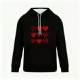 thumbnail image 4 of Ceisia Men Fashion Pockets Long Sleeve Christmas Printing Gift Hooded Pullover Sweatshirts, 4 of 5