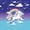 Blue Purple, variant on Aikeke Kawaii Unicorn Queen Comforter Set 3 Pieces, Magic Horse Rainbow Comforter Sets Queen,1 Comforter and 2 Pillowcases
