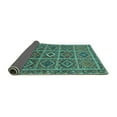 thumbnail image 2 of Ahgly Company Indoor Rectangle Persian Turquoise Blue Traditional Area Rugs, 7' x 10', 2 of 4
