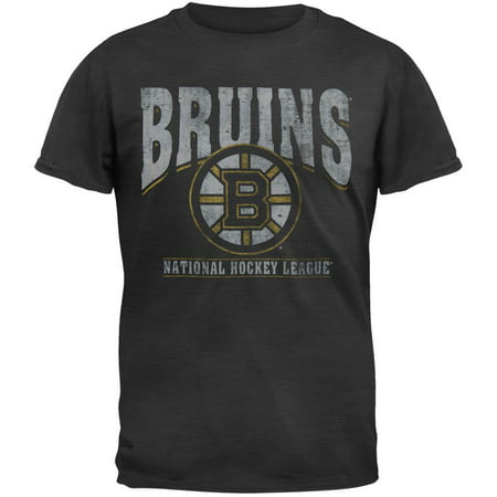 Boston Bruins - Logo Scrum Premium Grey T-Shirt