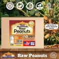 thumbnail image 4 of Rani Peanuts, Raw Whole With Skin (uncooked, unsalted) 40lbs (600oz) Bulk Box, 50 cases per Pallet ~ All Natural | Vegan | Gluten Friendly | Fresh Product of USA ~ Spanish Grade Groundnut/Red-skin, 4 of 7