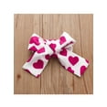 thumbnail image 5 of Blotona Baby Girls Valentine's Day Outfit Long Sleeve Ruffle Tops Heart Suspender Skirt Headband, 5 of 9