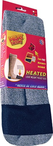 Heat Factory 1502ML Men's Heavyweight Merino Wool Socks Med Large 9-11 by Heat Factory