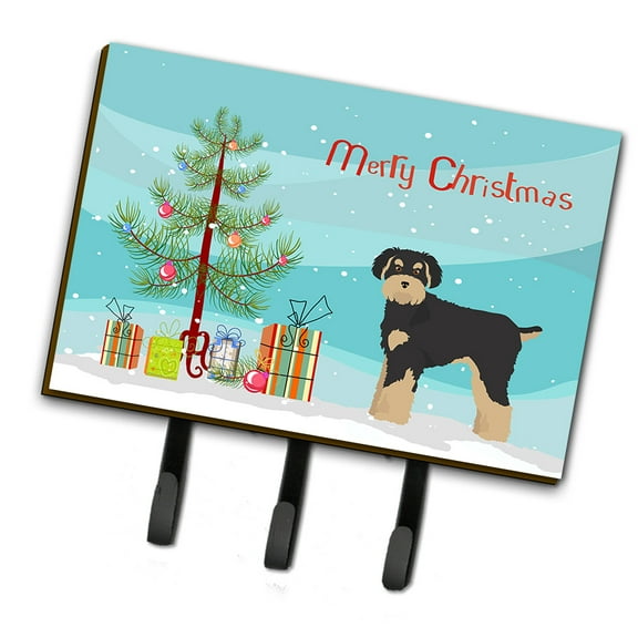 Schnoodle Christmas Tree Leash or Key Holder