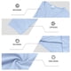 thumbnail image 4 of pstuiky camisa de manga larga para hombre, Top informal holgado de color liso con medio botón, mangas largas y cuello redondo para hombre Tops de hombre xxxl, 4 of 6
