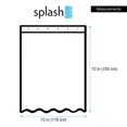 thumbnail image 4 of Splash Home 7ASIAFL-FPMLTSPL Sia Rideau de Douche en Tissu de Polyester Floral&44; Couleur Multi - 70 x 72 Po., 4 of 7