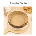 thumbnail image 5 of LongDay Air Fryer Special Paper Support Round Baking Oil-absorbing Paper Food-grade Silicone Oil Paper Non-stick Food Pad Paper, 5 of 11