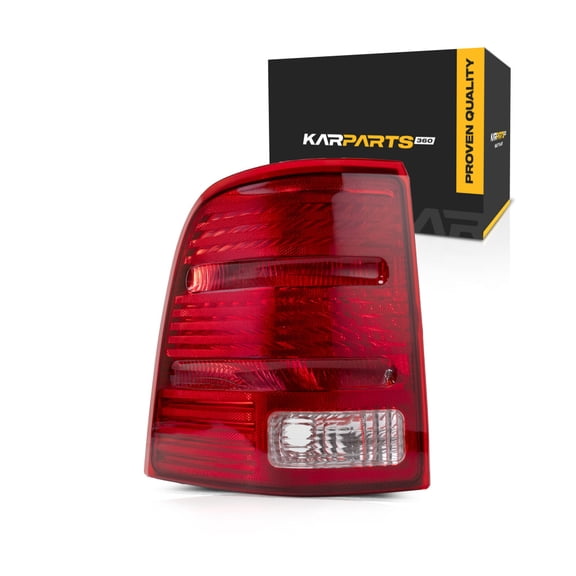 KarParts360 For Ford Explorer Tail Light Assembly 2002 2003 2004 2005 Driver Side Replaces For FO2800159