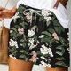 thumbnail image 2 of Mujeres Pantalones Cortos con Bolsillos Impresos Detalle Vendaje, Casual Y Suelto Ajuste Pantalones Cortos de las Mujeres para el Verano, 2 of 5