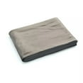 thumbnail image 2 of Sunbeam Full Size Electric Fleece Heated Blanket in Mushroom, 2 of 3