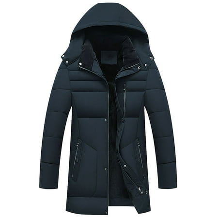 

Trench Coats for Women Puffer Jacket Womens Winter Mid-length Zipper Cardigan Hooded Plus Fleece Men s Cotton Coat Womens Cardigan Sweaters on Sales Bomber Jacket Women Navy 5XL