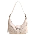thumbnail image 1 of Bolso Cruzado Crescente para Mujeres Remaches Bagas Cuero Pu Tachonadas, 1 of 9