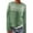501_Green, variant on Pullover Sweaters for Women Knitted Isle Print Retro Sweater Casual Loose Crewneck Long Sleeve Lightweight Cropped Tops Lightweight Sweaters for Women Khaki