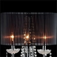 thumbnail image 2 of Furniture of America Tessa Glam Metal Sparkling Table Lamp in Black, 2 of 4