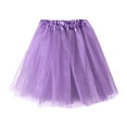 thumbnail image 1 of Fgnfyis Jupes de Carnaval pour Femmes Jupes pour Dames Couleur Unie Courte Mode Jupe Tutu Plissée Jupe de Danse Maille Dure pour Performance sur Scène Jupe de Ballet L A, 1 of 3