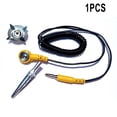 thumbnail image 7 of 1Pcs Anti-Static Esd Grounding Cable Coiled Cord For Alligator Clip Claw Pu Wire, 7 of 7