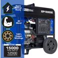 thumbnail image 4 of DuroMax XP15000E 15000-Watt V-Twin Gas Powered Electric Start Portable Generator, 4 of 11