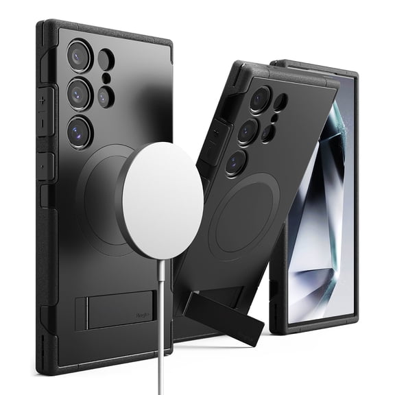 Ringke for Samsung Galaxy S24 Ultra Case [Alles] Heavy Duty Kickstand Aluminum Shockproof Protector