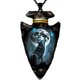 thumbnail image 1 of Collar con colgante de cadena negra de cuervo gótico para hombres, collar de Hip Hop para hombres, accesorios de joyería de acero inoxidable, regalos de fiesta de Halloween, 1 of 4
