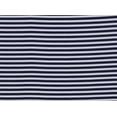 thumbnail image 2 of Zelouf Chenille Stripe Organza  , Sewing, DIY, Crafts Fabric by the Yard, Navy, 20 Yard, 2 of 2