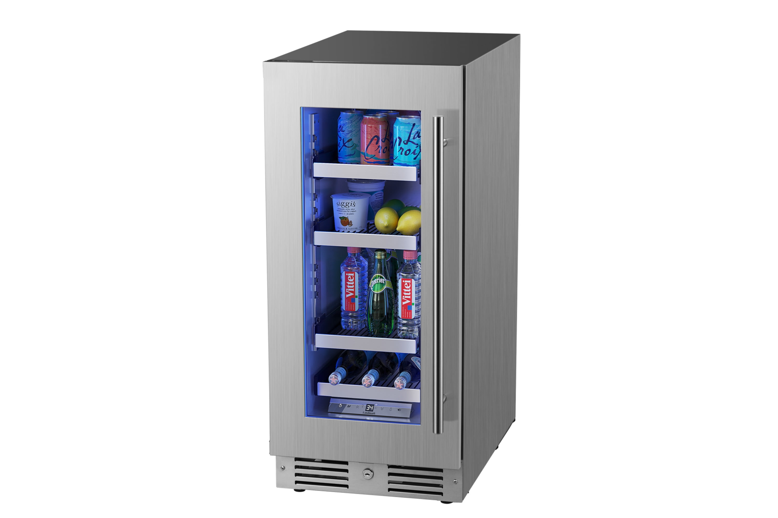 Landmark L3015ui1b-Lh 15" Wide 63 Can Capacity Beverage Cooler - Panel Ready