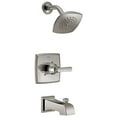 thumbnail image 2 of Delta Faucet Ashlyn 14 Series Single-Handle Tub and Shower Trim Kit, Shower Faucet with Single-Spray Touch-Clean Shower Head, Stainless T14464-SS (Valve Not Included), 2 of 10