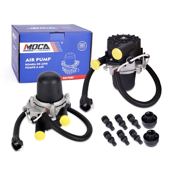 MOCA AUTOPARTS AIP35 2x Secondary Air Injection Pump Fit for 2012-2022 Toyota Sequoia 5.7L & 2012-2021 Toyota Tundra 5.7L & 2015-2021 Lexus LX570 5.7L