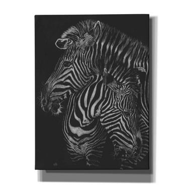 Epic Graffiti 'Duel' by Barbara Keith, Canvas Wall Art, 40"x54"