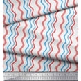 thumbnail image 2 of Soimoi polyester Crepe Fabric Waves Artistic Decor Fabric Printed Yard 52 Inch Wide, 2 of 3