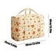 thumbnail image 3 of Bolsas para guardar ropa con asa y cremallera | Gran capacidad, tela de doble capa resistente a la humedad | Organizador plegable y lavable para ropa, edredones y almohadas | Almacenamiento para, 3 of 6