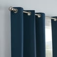 thumbnail image 3 of Eclipse Talisa Absolute Zero 100% Blackout 37 x 63 Panel Pair in Indigo, 3 of 8