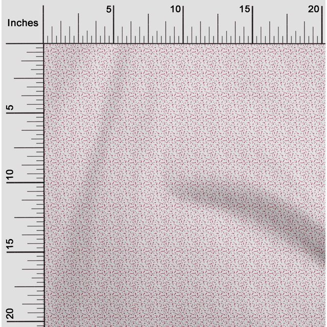 oneOone Silk Tabby Crimson Red Fabric Abstract Small Craft Projects Decor Fabric Printed By The Yard 42 Inch Wide
